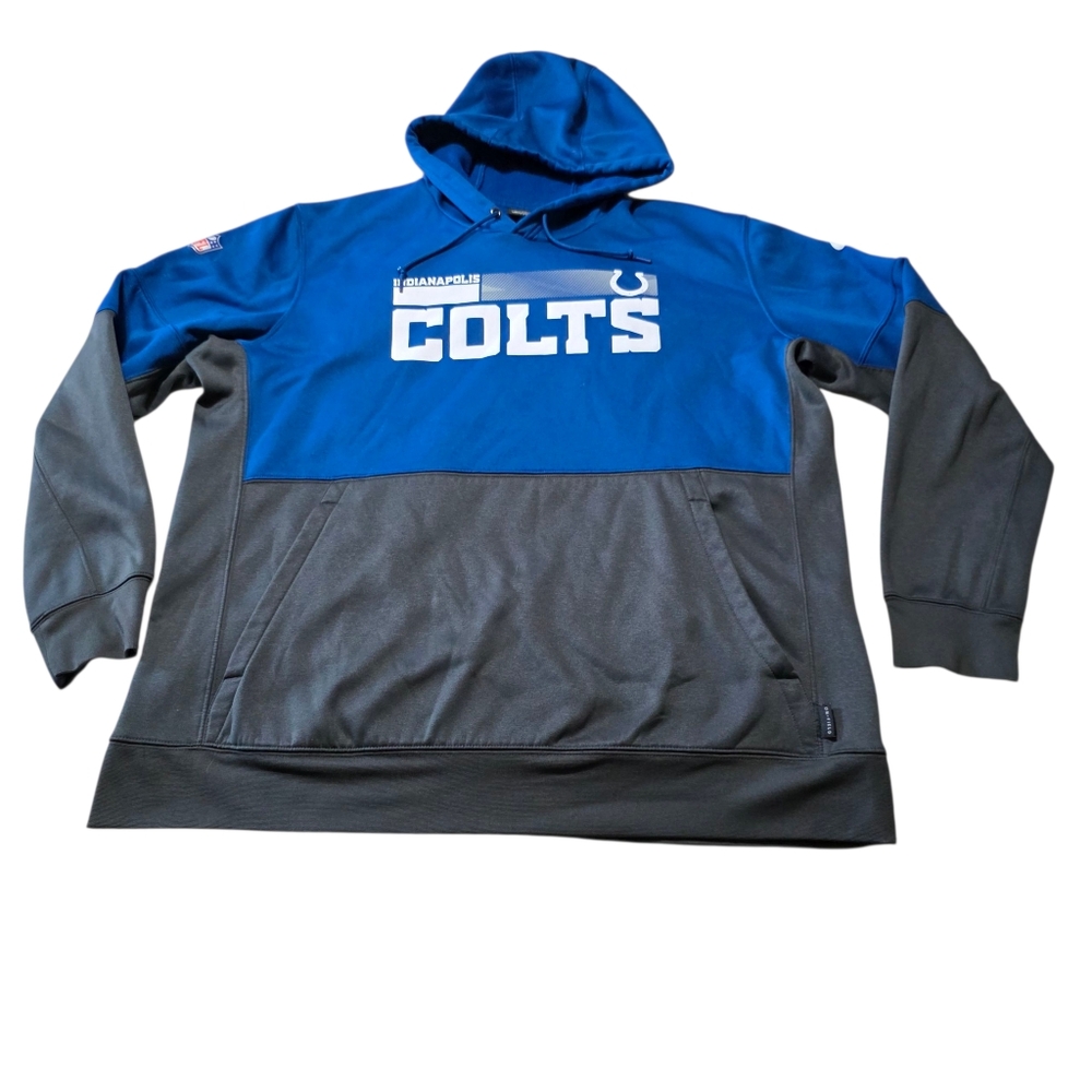 NFL Blue and Gray Colts Hoodie